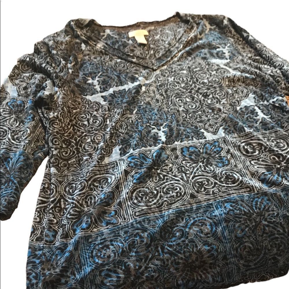 Jones New York top size large excellent condition